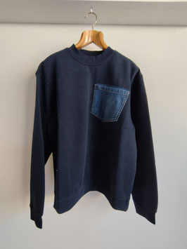 Sweater met jeanszak - TU22-0247