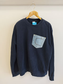 Sweater met jeanszak - TU22-0038