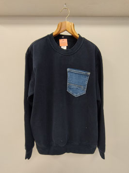 Sweater met jeanszak - TU22-0223
