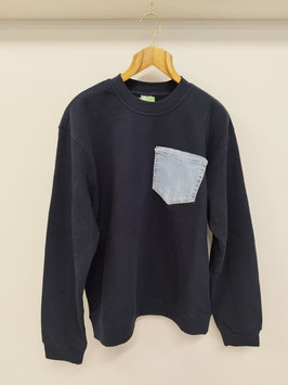 Sweater met jeanszak - TU22-0289
