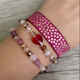 Armband-Set "Mulled wine"
