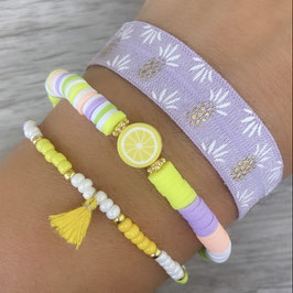 Armband-Set "Juicy Lemon"