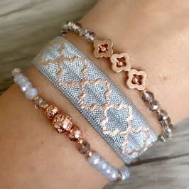 Armband-Set "Frozen Clover"