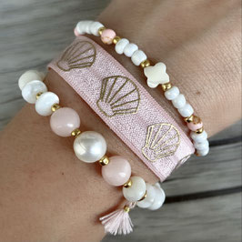 Armband-Set "Pearls and Shells"