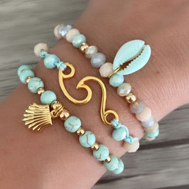 Armband-Set "Waves and Sand"