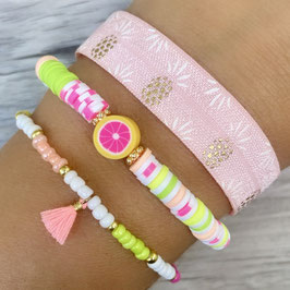 Armband-Set "Juicy Grapefruit"