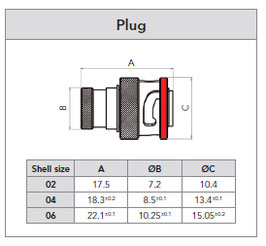 8STA6-04-06P (Pin)