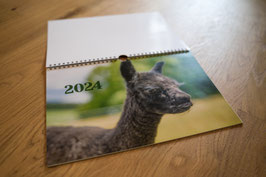 Alpaka-Kalender 2024, Wandkalender