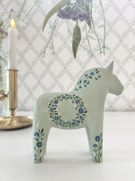 Dala-Pferd "Peder" - 13 cm - gerundete Form
