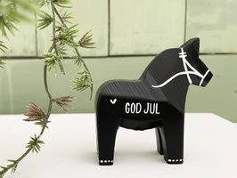AKTION! Weihnachts-Dalapferd "Nielas" - 7 cm - kantige Form