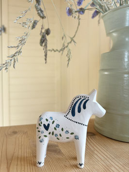 Dala-Pferd "Gustav" - 10 cm - gerundete Form-reserviert für Steffi