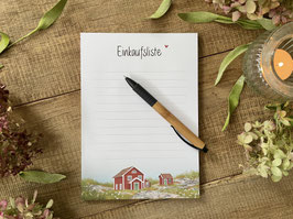 Einkaufsliste "Maja" - Din A 5