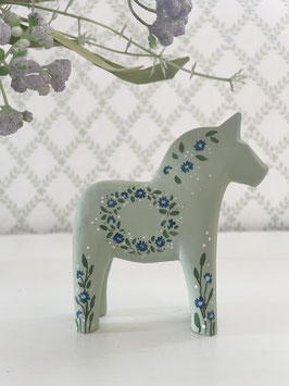 Dala-Pferd "Piet" - 10 cm - gerundete Form - reserviert für Steffi