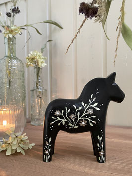 Dala-Pferd "Ketil" - 13 cm - gerundete Form