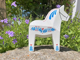 Dala-Pferd "Oskar" - 13 cm - kantige Form