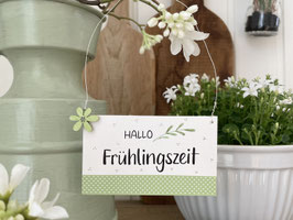 Schild "Fine"