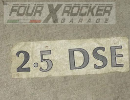 Logo scritta fregio " 2.5 DSE " Range Rover 2 P38