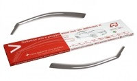 COPPIA DEFLETTORI ARIA ANTITURBO ANTIVENTO ANTERIORI MAZDA BT-50  '06 / FXRHNF60