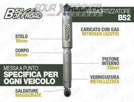 AMMORTIZZATORE POSTERIORE B52 OFFROAD PER DAIHATSU FEROZA F310 / FXRB52FEROZA310POST