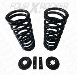 KIT CONVERSIONE TRASFORMAZIONE  ASSE POSTERIORE  DA SOFFIONI A MOLLE LAND ROVER DISCOVERY 2 TD5 / FXR03123