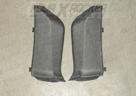 Coppia rivestimenti cover sedili posteriori interni apertura piedino BTR6845 - BTR6846 Range Rover 2 P38