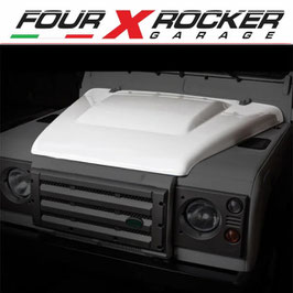 COFANO IN VETRORESINA NERO "PUMA" STYLE LAND ROVER DEFENDER / FXR-RPBKA710140