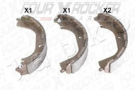 GANASCE FRENO TAMBURI POSTERIORI TOYOTA LAND CRUISER  KZJ 70 - 73 - 77 2.4 3.0 / FXR-RS55239