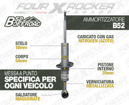 AMMORTIZZATORI +5CM B52 OFFROAD per MAZDA BT50 11>18