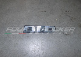 Logo emblema stemma griglia anteriore "DI-D" per Mitsubishi Pajero V60 (3' serie)