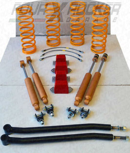 ASSETTO KIT RIALZO "SHARK" +5cm per LAND ROVER DISCOVERY 1 - RANGE ROVER CLASSIC / FXR01121