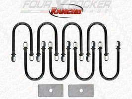 KIT CAVALLOTTI U-BOLT BALESTRE RANCHO PER JEEP WRANGLER YJ / FXRRS720+RS721