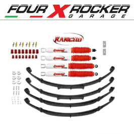 ASSETTO KIT RIALZO +6CM RANCHO 5000 PER JEEP WRANGLER YJ