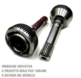 GIUNTI OMOCINETICI RINFORZATI LAND ROVER DEFENDER, DISCOVERY 1, RANGE ROVER CLASSIC, MODELLI DAL 300 TDI, SENZA ABS