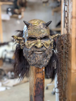 Krampus Maske Kunststoff 39 K