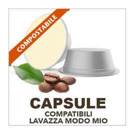 Capsule A Modo Mio compostabili  - miscela Oro Crema