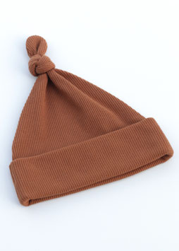 Beani Caramel gerippt