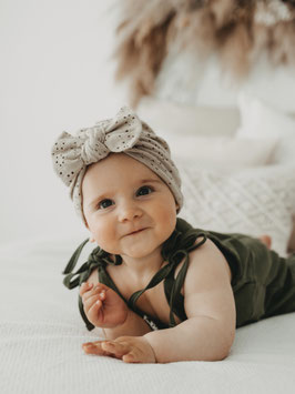 Headwrap Sand - Broderiejersey