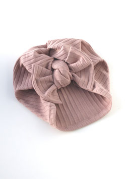 Neu im Shop-Headwrap alt rosa grob gerippt