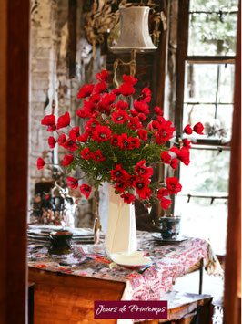 Bouquet Folie de Coquelicots