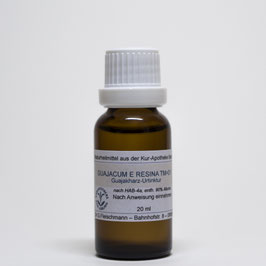 Guajacum e resina D2 – Guajakharz-Dilution D2