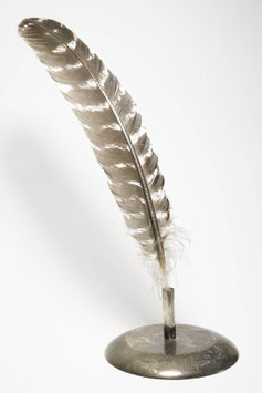 Räucherfeder "White Turkey"