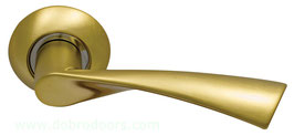 Комплект дверных ручек Sillur X11 S. GOLD