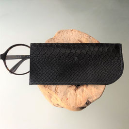 Etui à Lunettes 黒  Kuro   made in Bordeaux