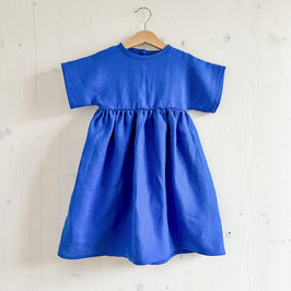 Leinenkleid cobalt