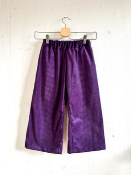 Cord Culotte plum