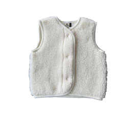 Wollweste TYB Adult offwhite