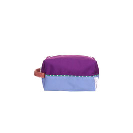Toiletry bag better together purple tights & badminton blue