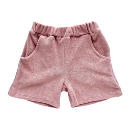 Frottee Shorts rosa