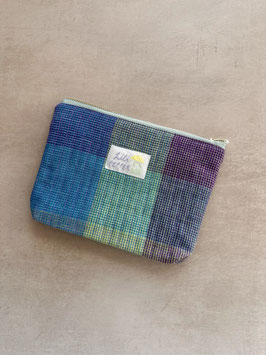 Quilted Pouch *Multicolor green*