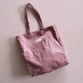 Baumwolltasche Corduroy rose